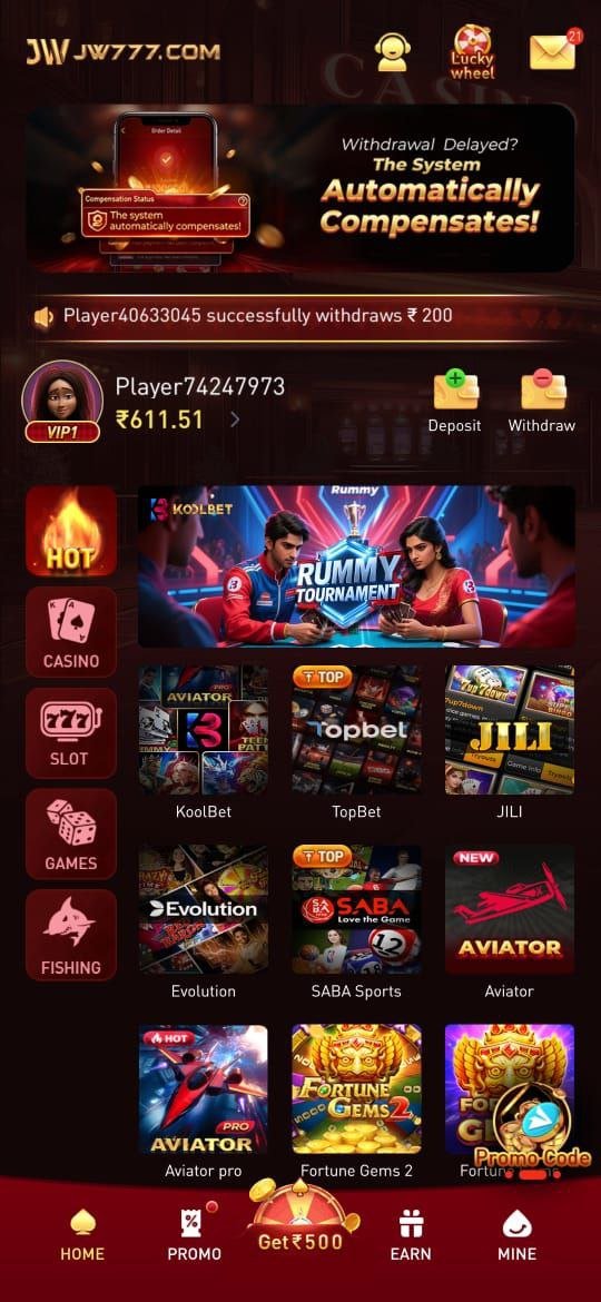 JW777 APK download on Android mobile device