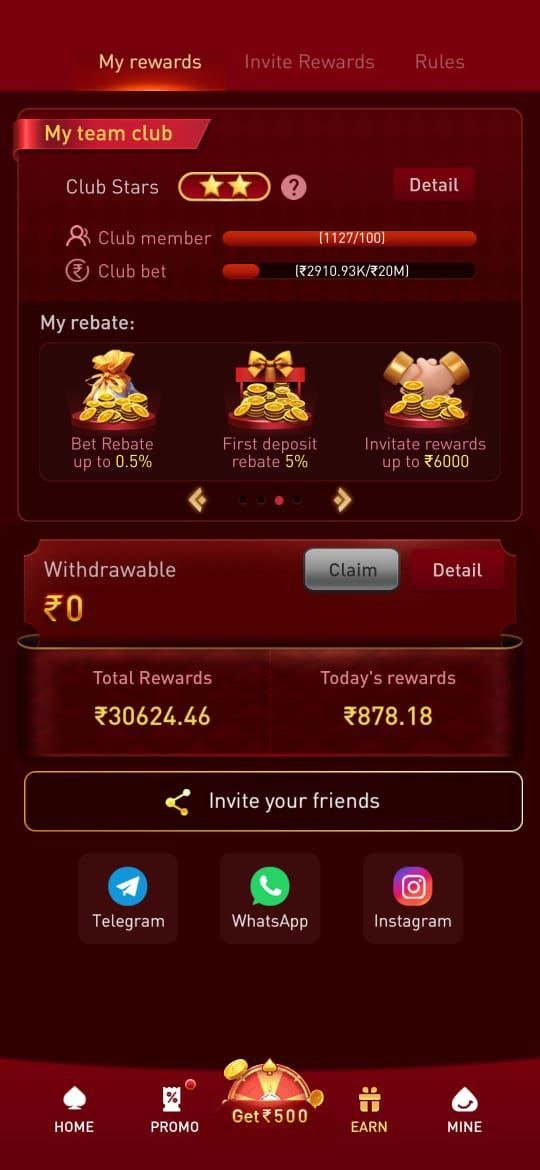 JW777 game app wallet and fast withdrawal option screen